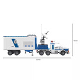 Голям Полицескки Конструктор С 406 Части И Количка --- BebeMama