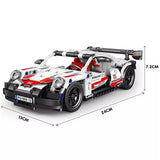 Детски Конструктор Gama, Спортна Кола, Бяла --- BebeMama