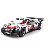 Детски Конструктор Gama, Спортна Кола, Бяла --- BebeMama