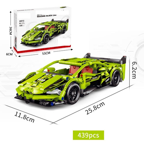 Детски Конструктор Beta, Спортна Кола, Зелена - Строители, Мозайки И Конструктори - Sonne Home - BebeMama