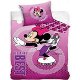 Детски Спален Комплект Minnie Mouse Roller-Skating Плик За Завивка 140X200 – 2 Части - Спални Комплекти - Sonne Home - BebeMama