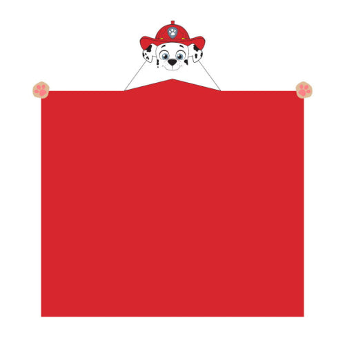 Детско Одеяло С 3D Качулка Маршал Paw Patrol 110X140 Cм --- BebeMama