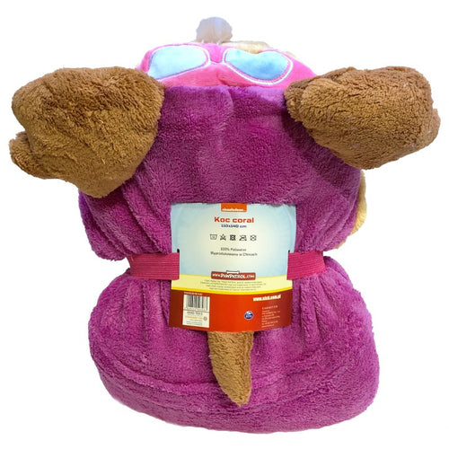 Детско Одеяло С 3D Качулка Скай Paw Patrol 110X140 Cм --- BebeMama