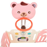 Бебешка Ограда Ruxpin С Баскетболен Кош --- BebeMama