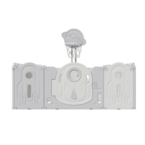 Бебешка Ограда Cosmos С Баскетболен Кош --- BebeMama