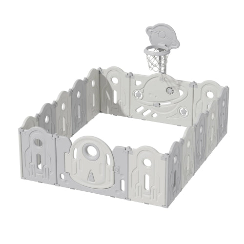 Бебешка Ограда Cosmos С Баскетболен Кош --- BebeMama