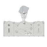 Бебешка Ограда Cosmos С Баскетболен Кош --- BebeMama