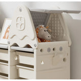 Органайзер За Играчки House Бял Цвят --- BebeMama