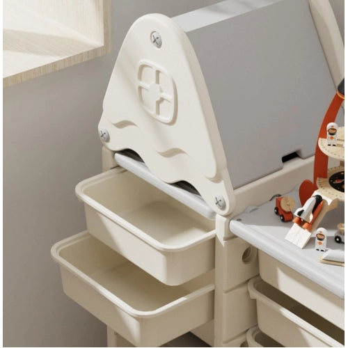 Органайзер За Играчки House Бял Цвят --- BebeMama