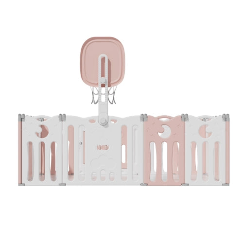 Бебешка Ограда За Безопасна Игра Owl Розов Цвят - Огради - Sonne Home - BebeMama