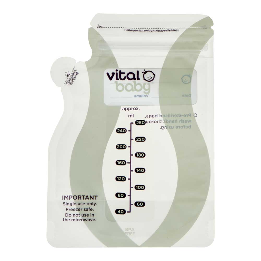 Пликчета За Съхранение На Кърма Vital Baby --- BebeMama