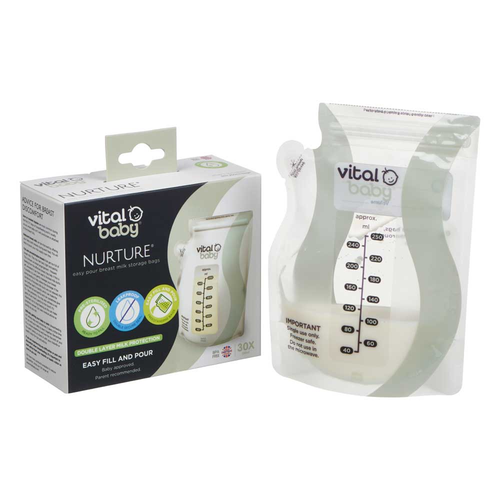Пликчета За Съхранение На Кърма Vital Baby --- BebeMama
