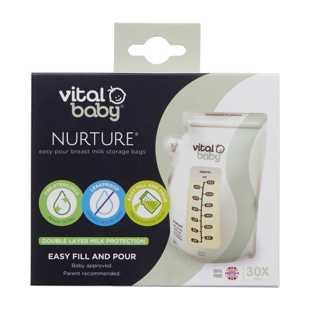 Пликчета За Съхранение На Кърма Vital Baby --- BebeMama