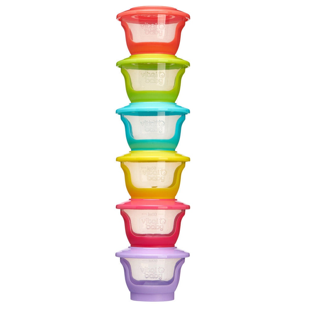 Контейнери За Храна 60Мл. Vital Baby --- BebeMama
