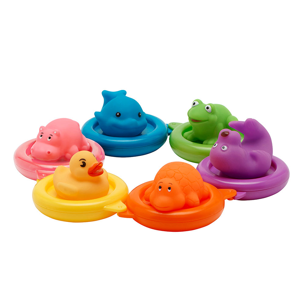 Играчки За Баня Цветни Животни Vital Baby --- BebeMama