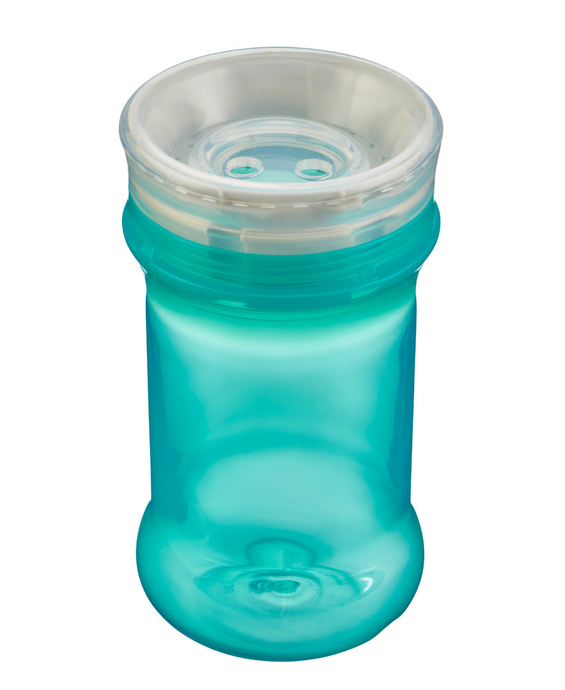 Неразливаща Се Чаша С Мек Силиконов Ръб За Отпиване 360° Зелена Vital Baby --- BebeMama