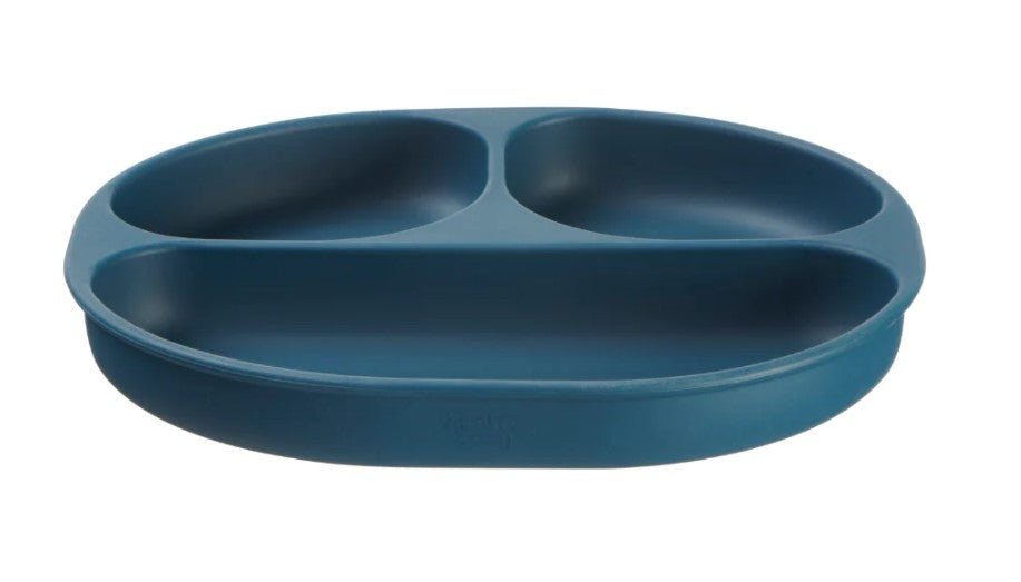 Силиконова Чиния С Вакуум 4+ Месеца Синя Vital Baby - Чинии - Vital Baby - BebeMama