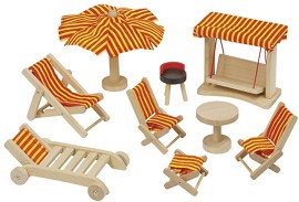 Градинска мебел - Кукли И Аксесоари - Goki - BebeMama