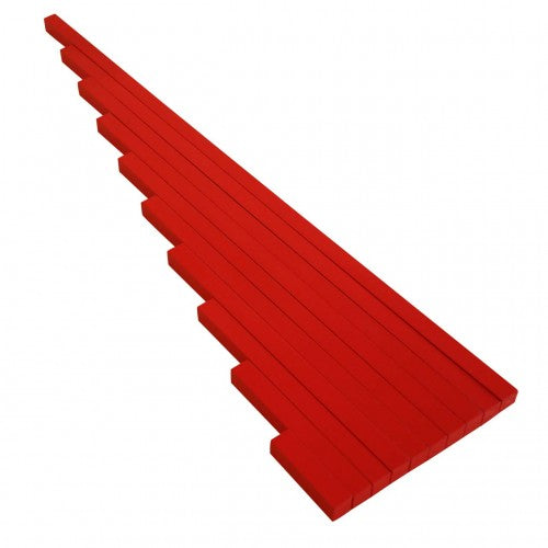 Червени Летви На Монтесори (10-100См) - Умения И Творчество - Smartbaby - BebeMama