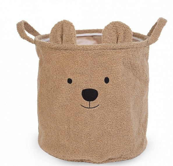 Кош За Съхранение 40X40X40 См Teddy Кафяв - Аксесоари За Стая - Childhome - BebeMama