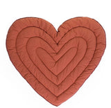 Меко Килимче За Игра Heart 120См - Постелки И Пъзели За Под - Childhome - BebeMama