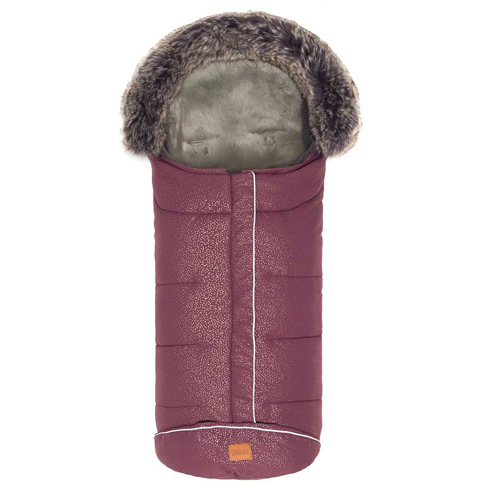 Зимно Чувалче За Детска Количка С Вложка От Овча Кожа Fillikid Mavensi - Galaxy Berry - Зимни Чували - Fillikid - BebeMama