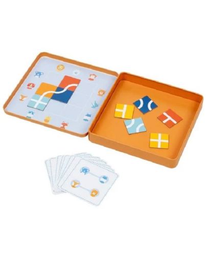 Магнитна Игра Намери Пътя В Метална Кутия - Занимателни Играчки - Goki - BebeMama