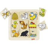 Пъзел Кой Къде Живее - Пъзели - Goki - BebeMama