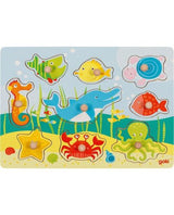Пъзел С Дръжки Подводен Свят Ii - Пъзели - Goki - BebeMama
