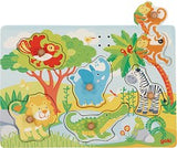 Музикален Пъзел Животни От Зоопарка - Пъзели - Goki - BebeMama