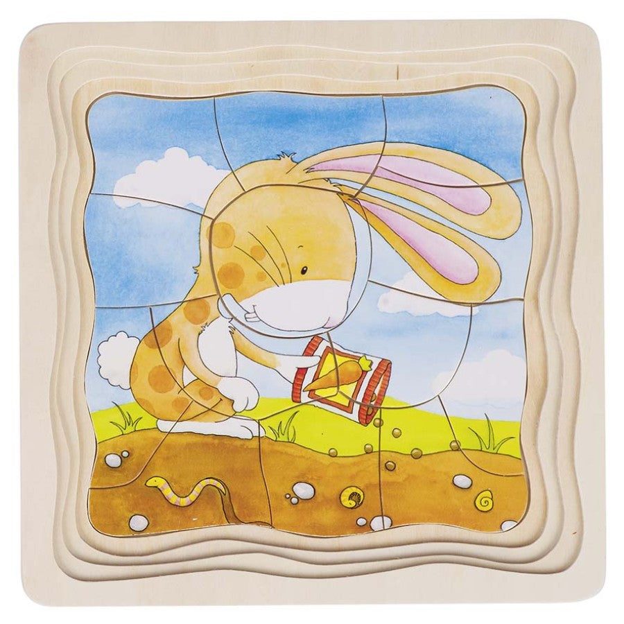 Многослоен Пъзел Градинарство - Пъзели - Goki - BebeMama