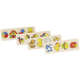 Пъзели С Дръжки 8 Броя (8) - Пъзели - Goki - BebeMama