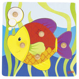 Пъзел С Дръжки Риба - Пъзели - Goki - BebeMama