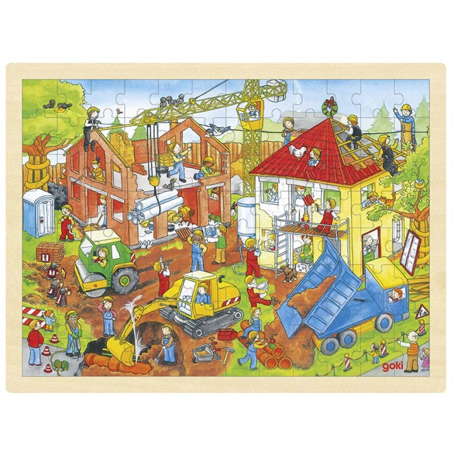 Пъзел На Строежа - Пъзели - Goki - BebeMama