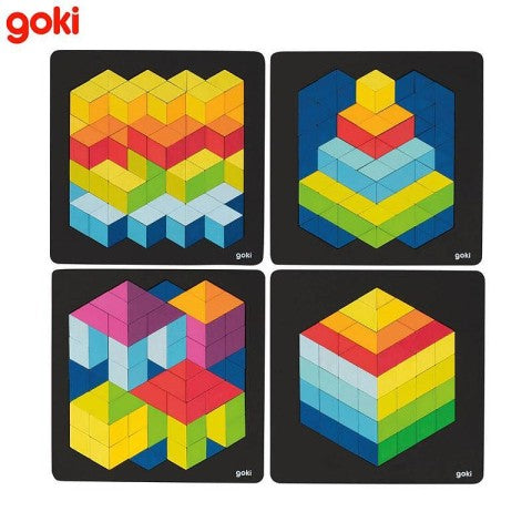 Комплект От 3D Пъзели (8) - Пъзели - Goki - BebeMama