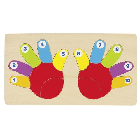 Пъзел Ръчички - Пъзели - Goki - BebeMama