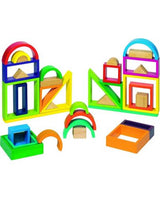 Конструктор Дъга 37 Части - Строители, Мозайки И Конструктори - Goki - BebeMama
