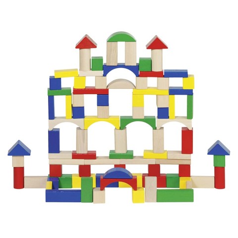 Конструктор 100 Части - Строители, Мозайки И Конструктори - Goki - BebeMama