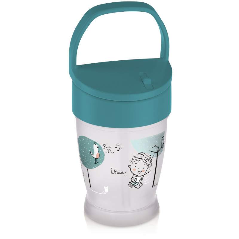 Чаша Със Сламка Lovely Boy 250 Мл - Чаши - Lovi - BebeMama