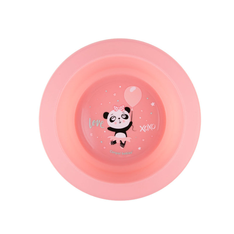 Комплект За Хранене Exotic Animals 2 Части Розов --- BebeMama