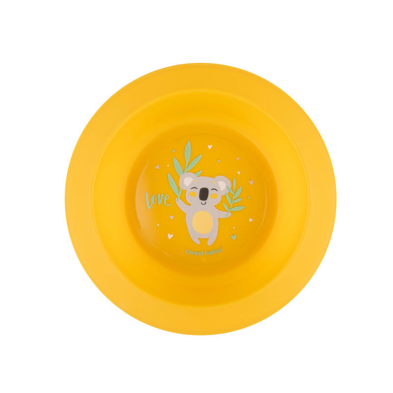 Комплект За Хранене Exotic Animals 2 Части Жълт --- BebeMama