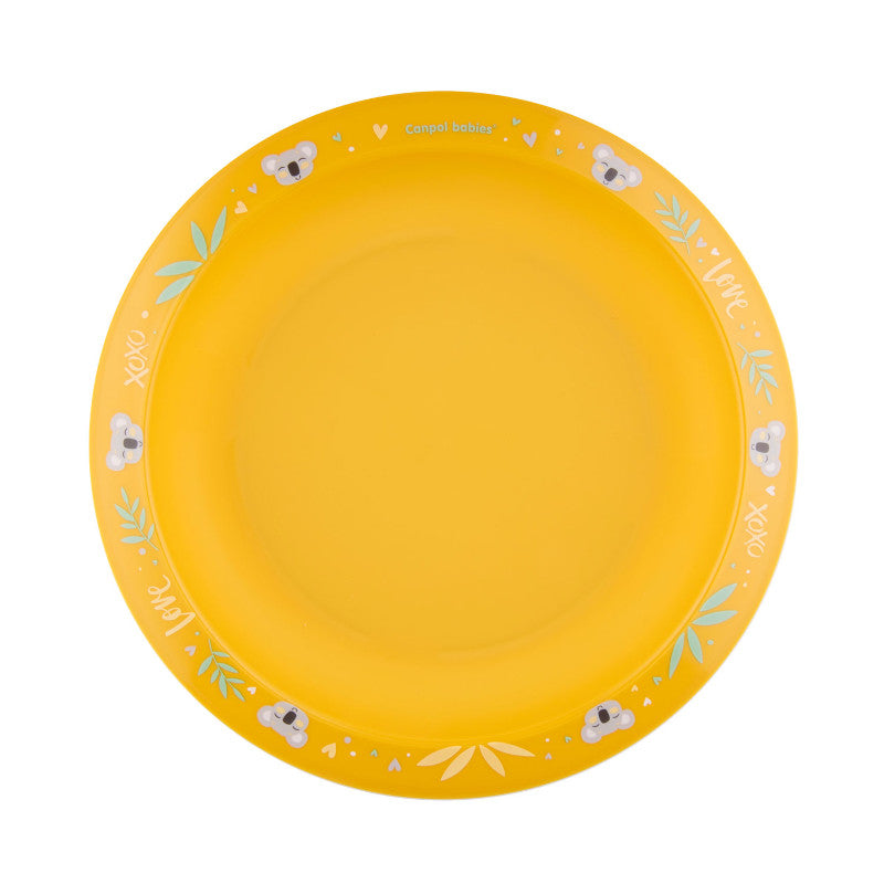 Комплект За Хранене Exotic Animals 2 Части Жълт --- BebeMama