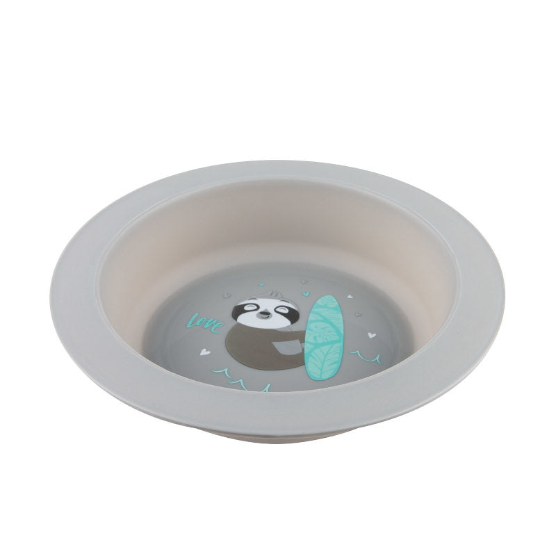 Комплект За Хранене Exotic Animals 2 Части Сив --- BebeMama