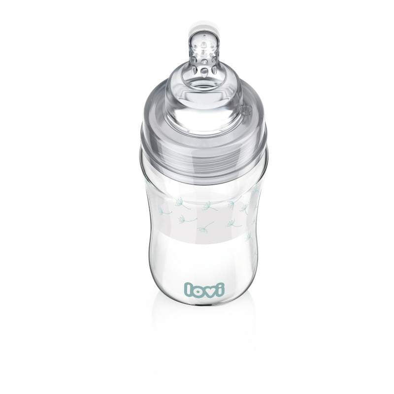 Шише Стъклъклено Botanic 250Мл --- BebeMama