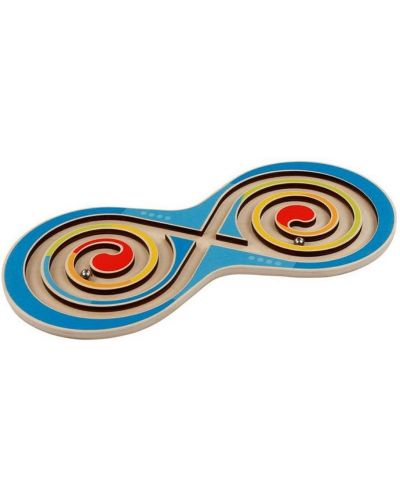 Дъска за двигателни умения - Дървени Играчки - Goki - BebeMama