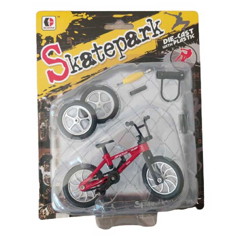 Фингърбайк Колело Bmx Червен/Зелен --- BebeMama