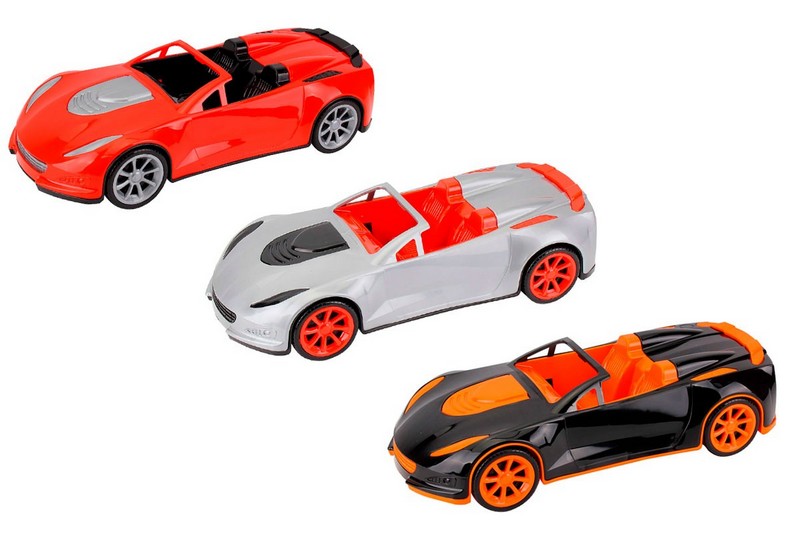 Кола Спортен Кабриолет 3 Цвята39Х17Х11 - Коли, Камиони, Влакове И Самолети - TheSmileOfYourBaby - BebeMama