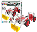 Метален Конструктор 20 Х 19 Х 4 С Болтове Гайки Инструменти И Гуми 193 Части 4 Модела В 1 Кутия С Поддръжка В Youtube - Строители, Мозайки И Конструктори - Thesmileofyourbaby - BebeMama