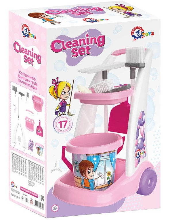 Количка За Почистване С Блу Меджик 17 Части 39Х37Х54 - Играчки - TheSmileOfYourBaby - BebeMama