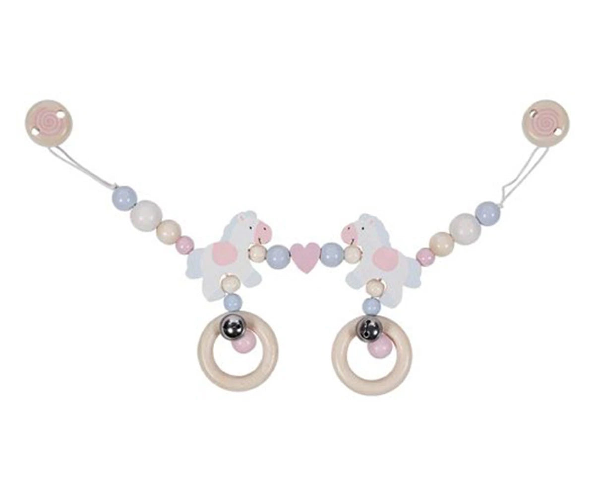 Декорация за количка с клипсове кончета - Играчки За Количка Или Легло - Goki - BebeMama